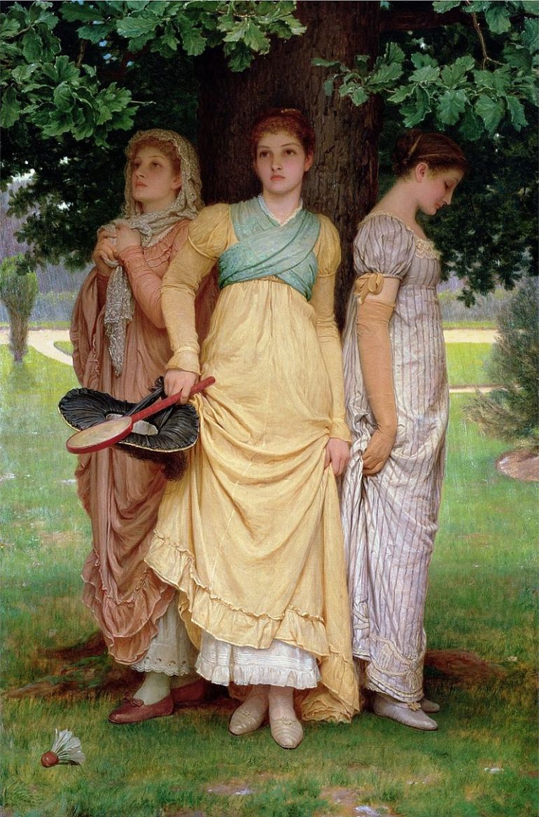 A_Summer_Shower,_by_Charles_Edward_Perugini