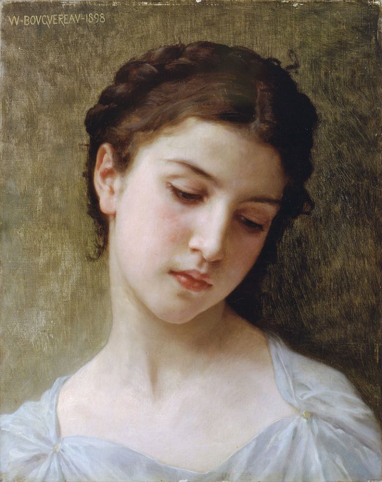 800px-William-Adolphe_Bouguereau_(1825-1905)_-_Head_Of_A_Young_Girl_(1898)