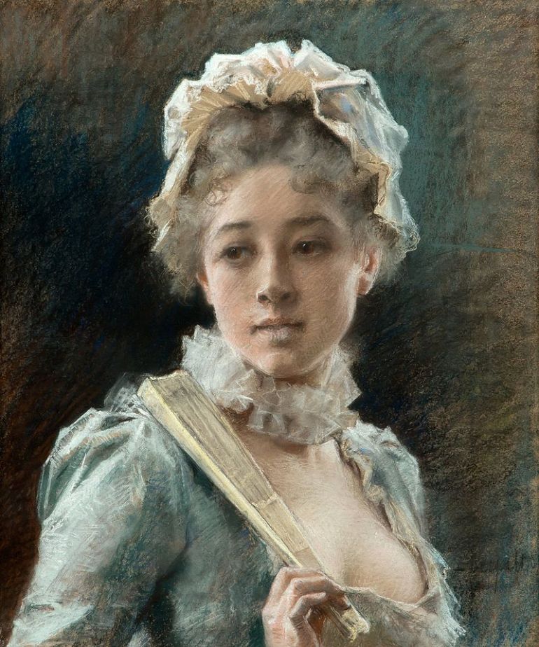 Albert_Edelfelt_-_Young_Woman_with_a_Fan