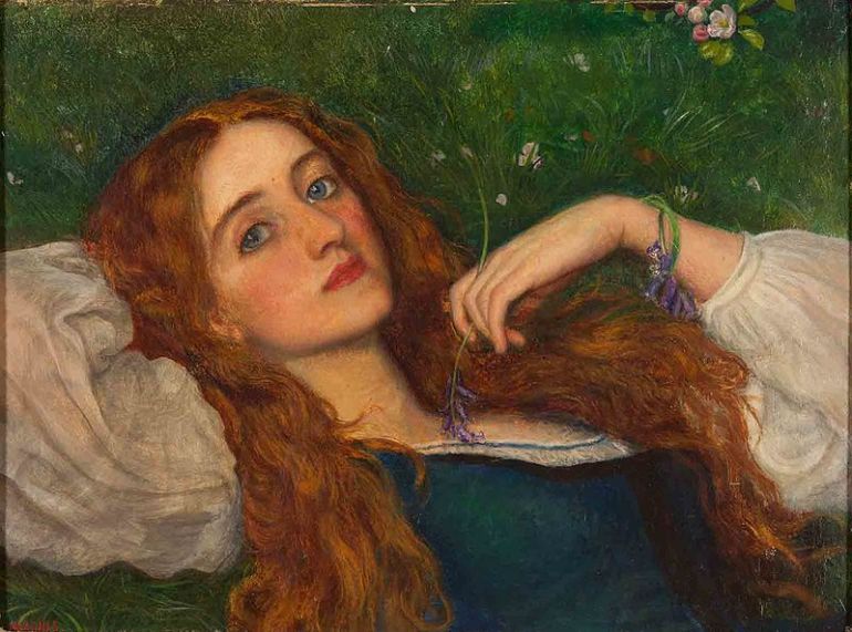 Arthur_Hughes_-_In_the_Grass