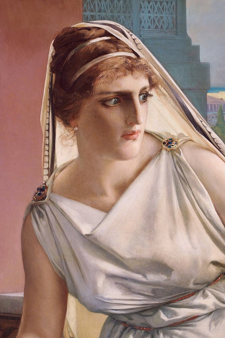800px-Hypatia_by_Julius_Kronberg,_1889,_detail