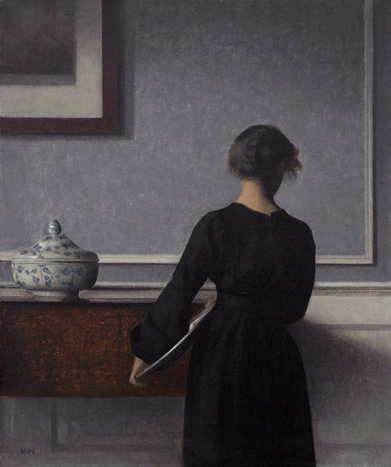 800px-Vilhelm_Hammershoi_-_Interieur_mit_Rueckenansicht_einer_Frau_-_1903-1904_-_Randers_Kunstmuseum